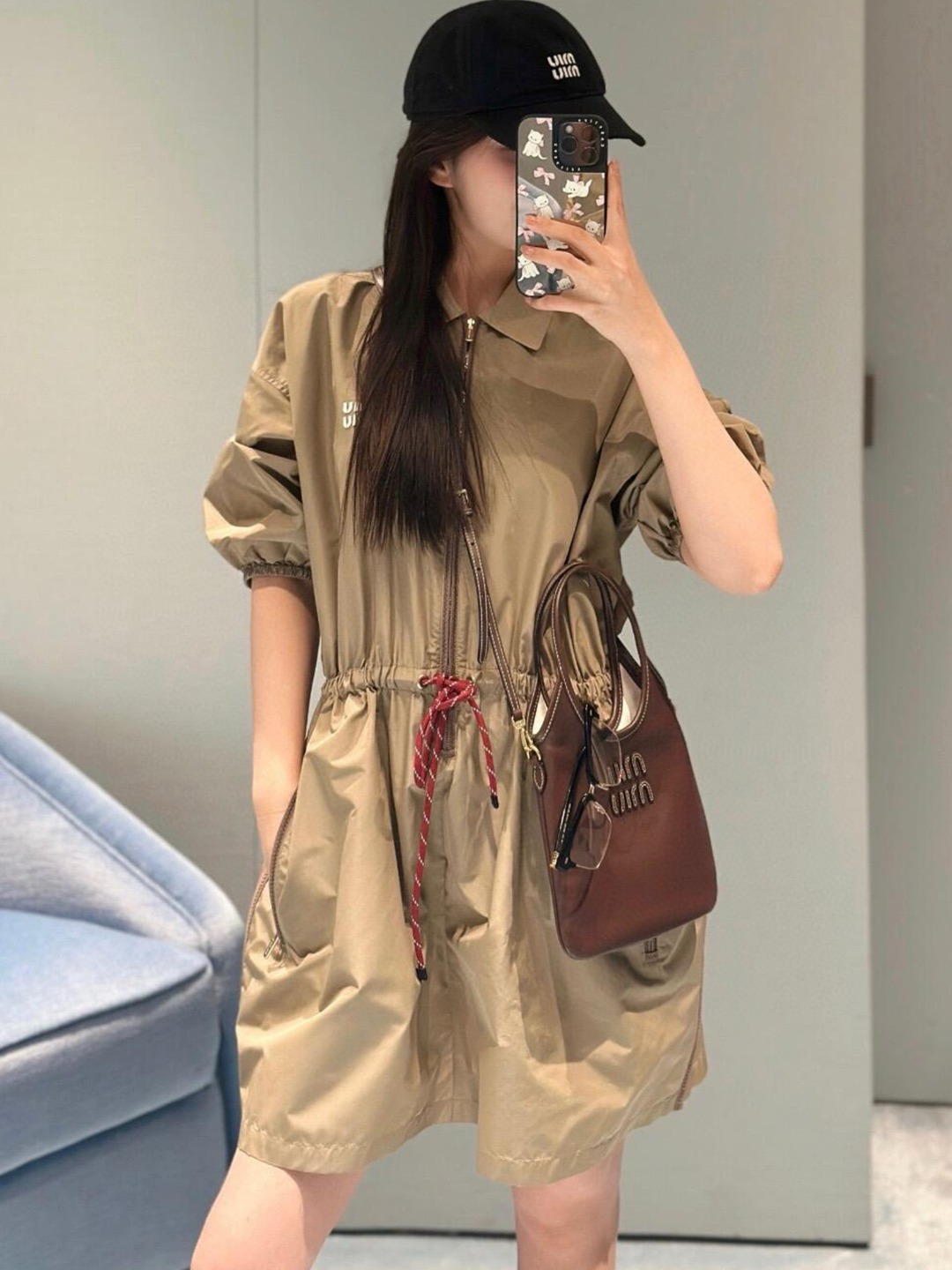 Ivy Mini托特包石楠木_9