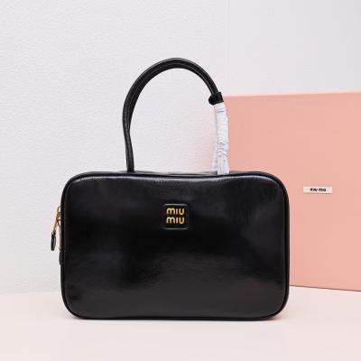 Beau油蠟皮公事包黑色