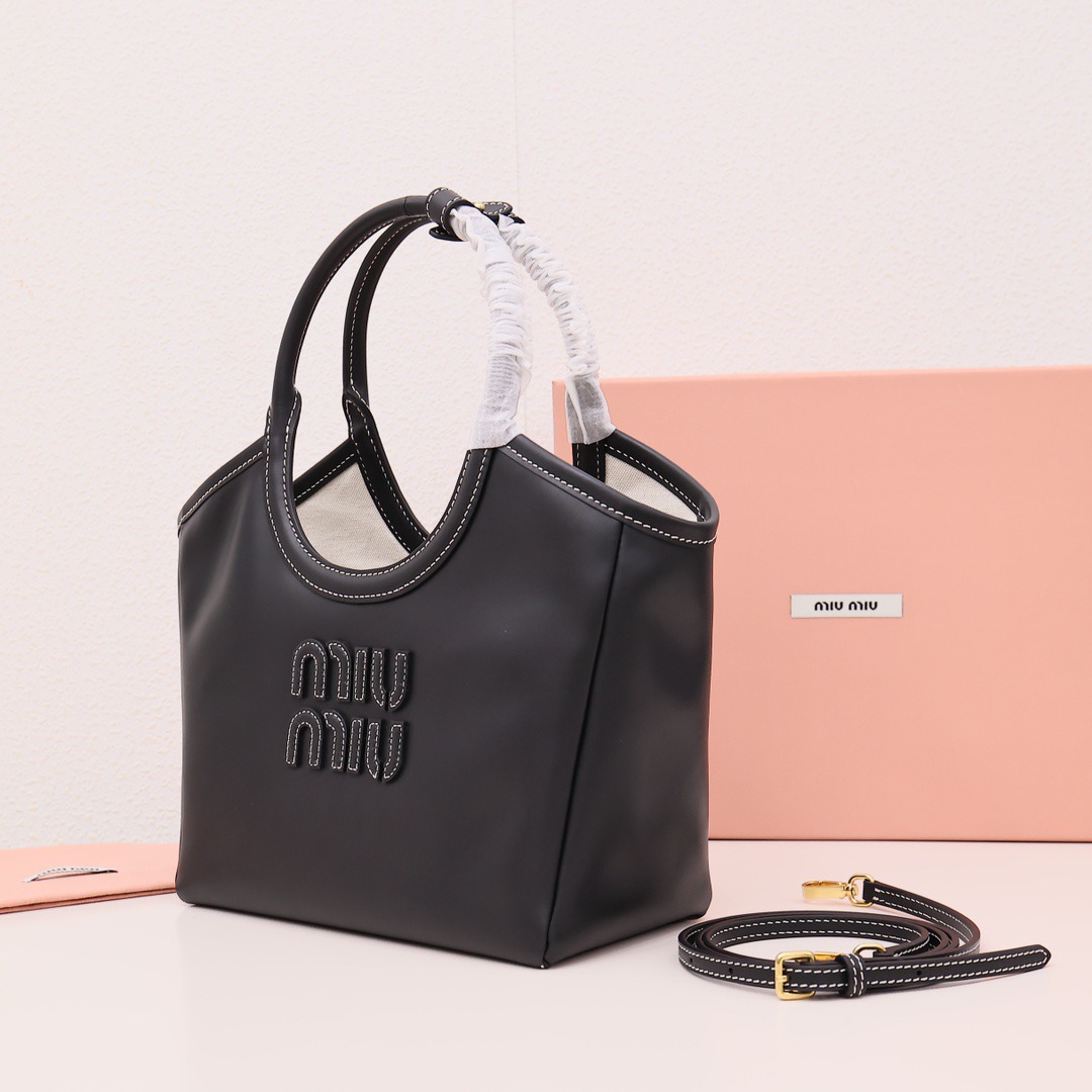 Ivy托特包小號黑色_5