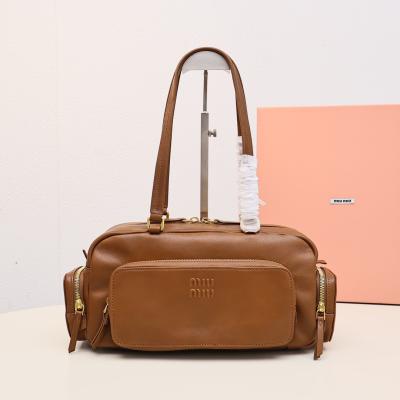 新款機車包橡木棕