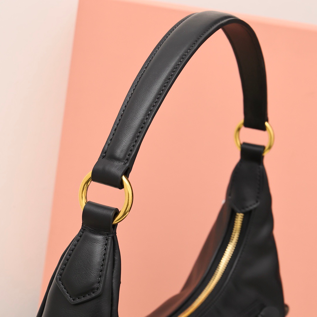 Pocket機車包復古色黑色_10