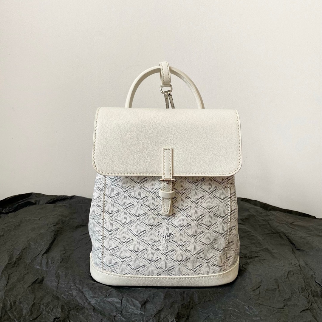 Alpin 迷你雙肩包白色_2