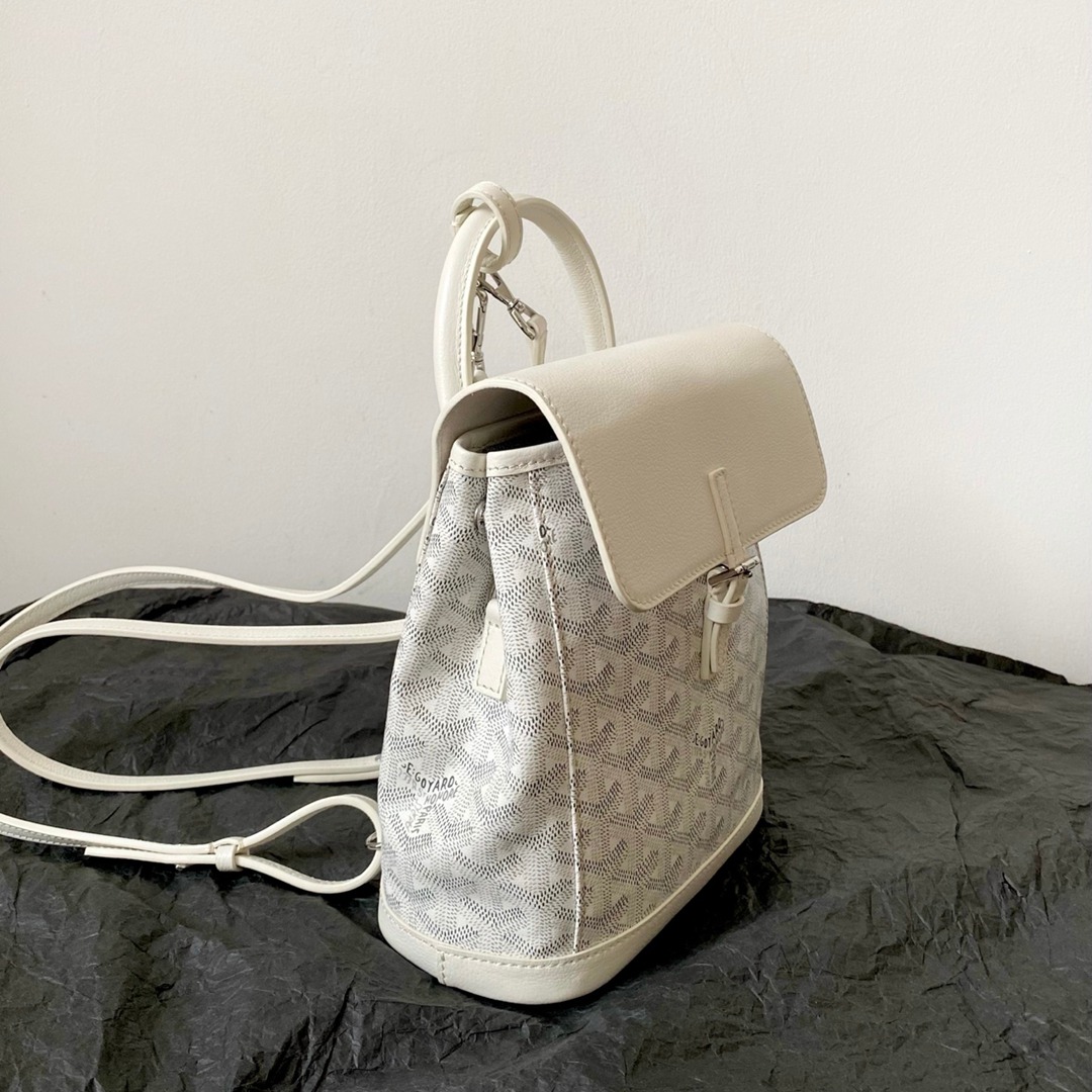 Alpin 迷你雙肩包白色_3