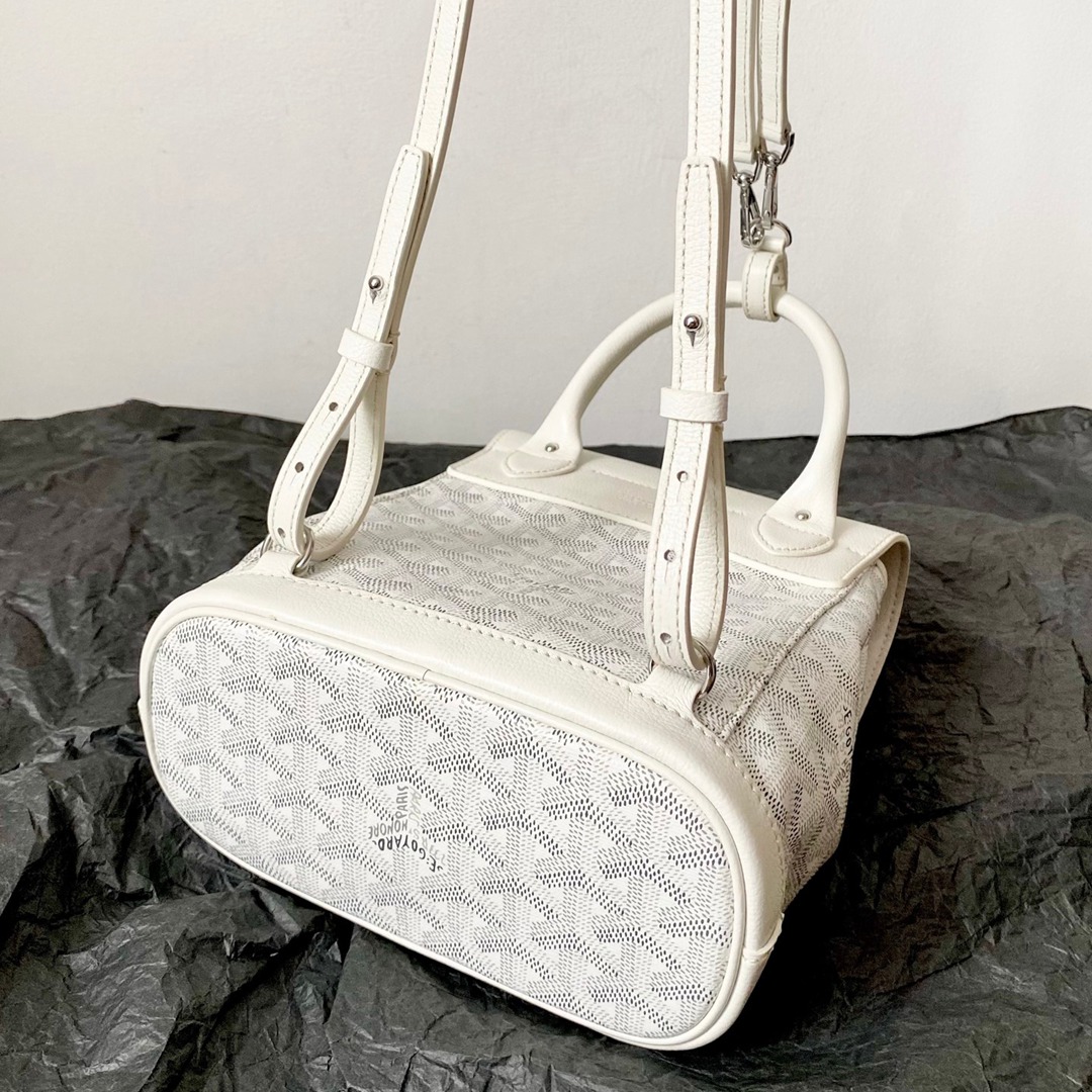 Alpin 迷你雙肩包白色_4