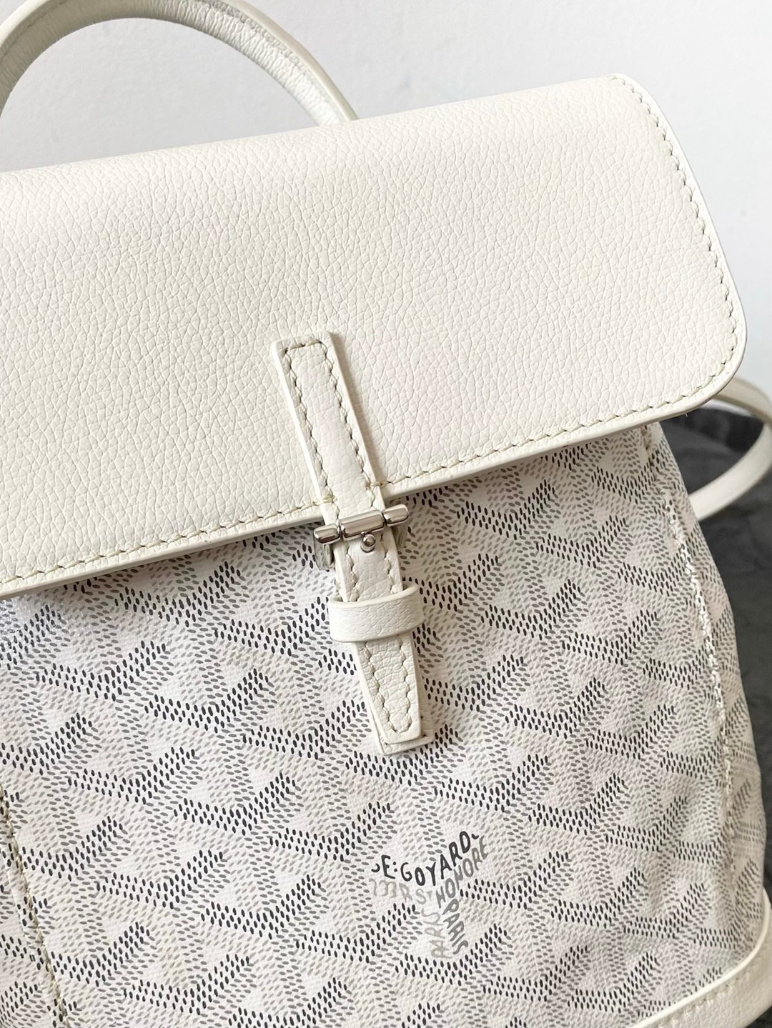 Alpin 迷你雙肩包白色_5