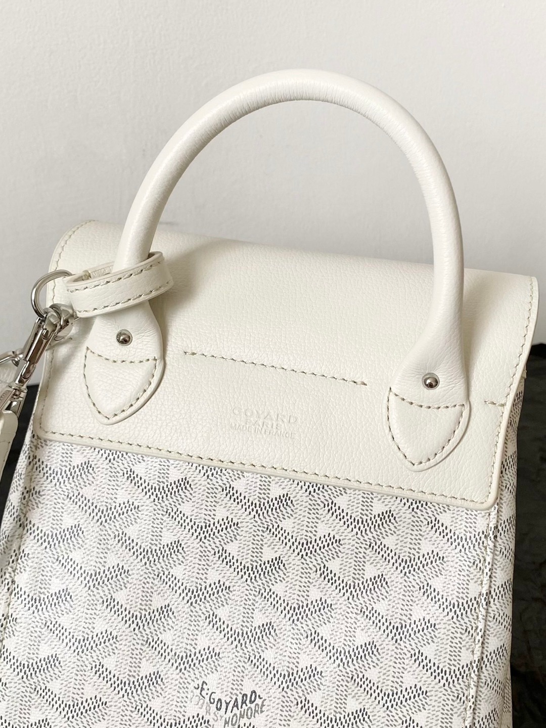 Alpin 迷你雙肩包白色_6