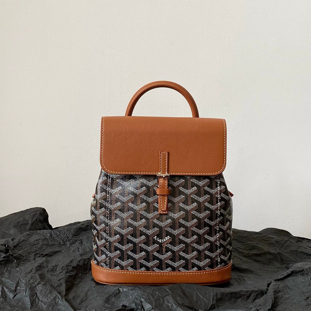 Alpin 迷你雙肩包棕色_2