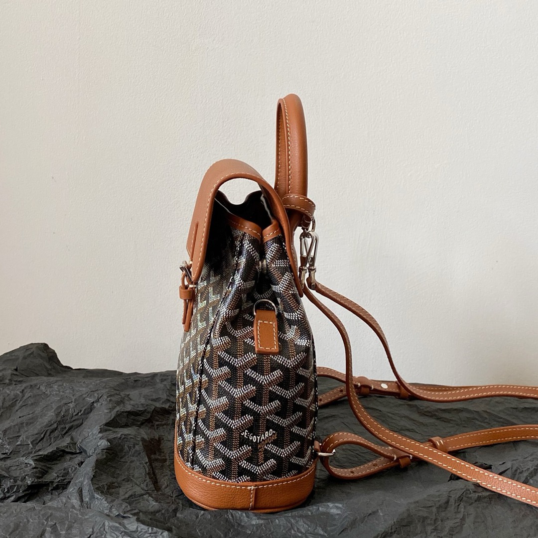 Alpin 迷你雙肩包棕色_3