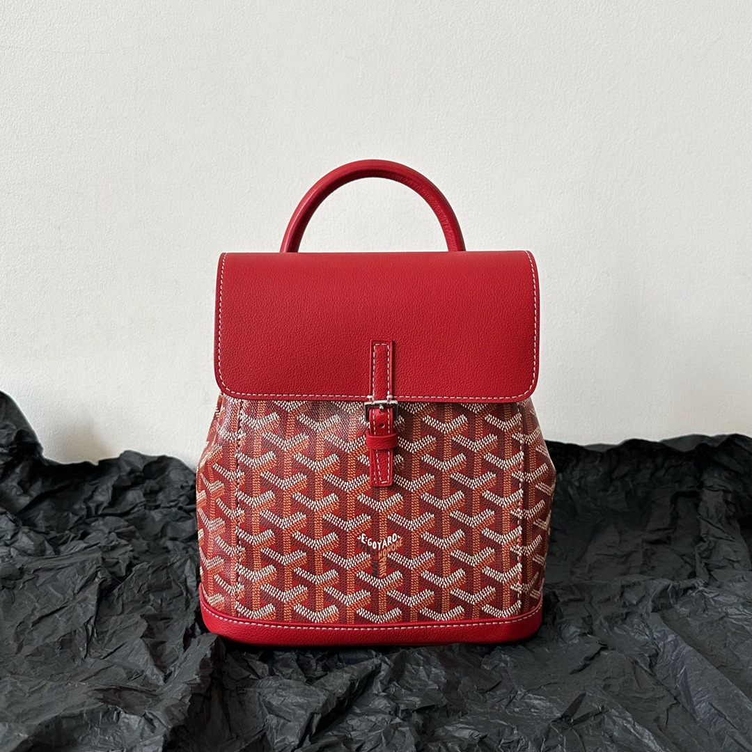 Alpin 迷你雙肩包紅色_2