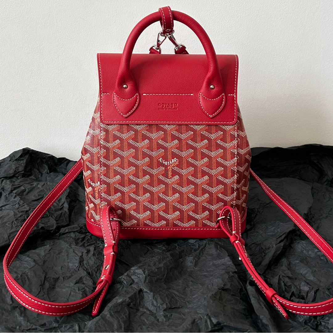 Alpin 迷你雙肩包紅色_3