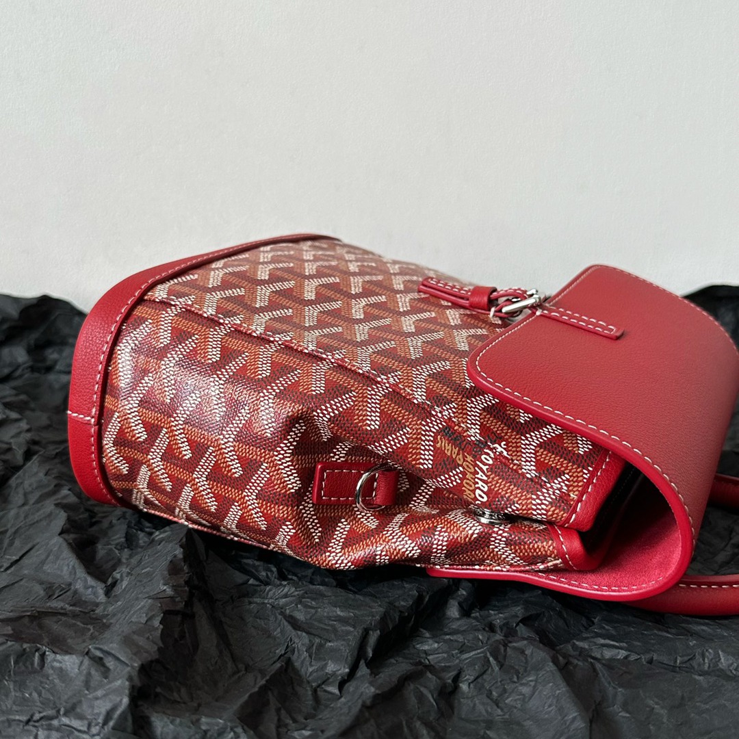 Alpin 迷你雙肩包紅色_4