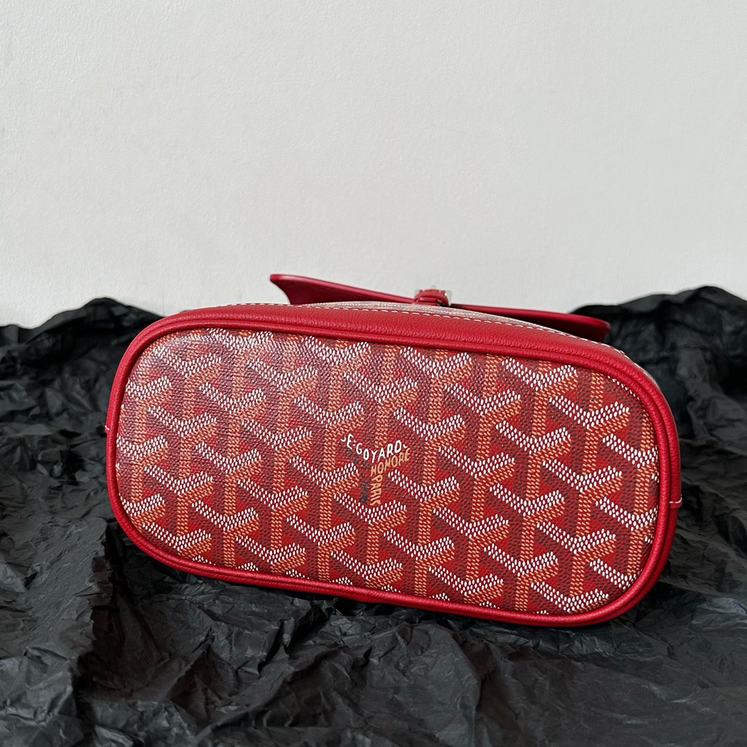 Alpin 迷你雙肩包紅色_5