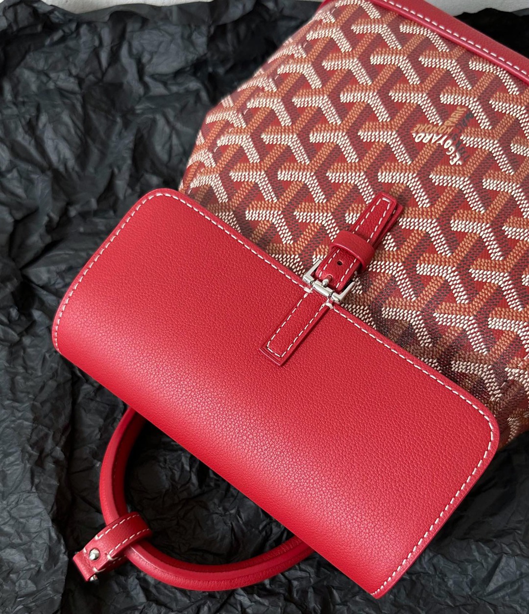 Alpin 迷你雙肩包紅色_7