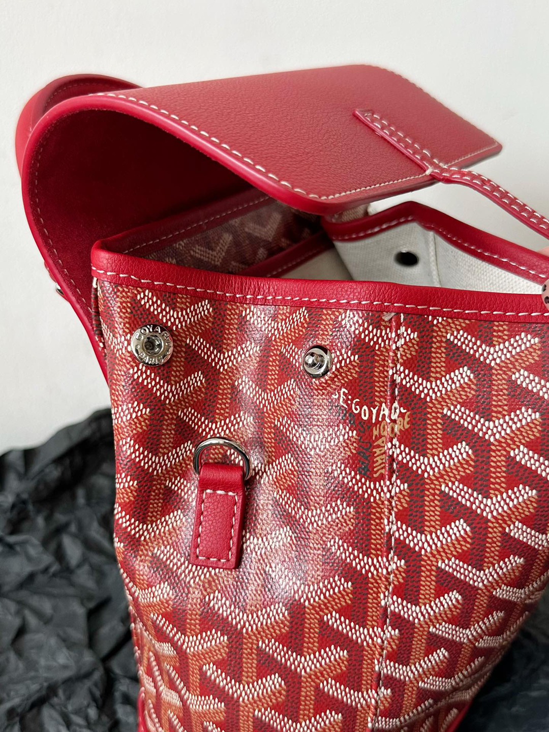 Alpin 迷你雙肩包紅色_9