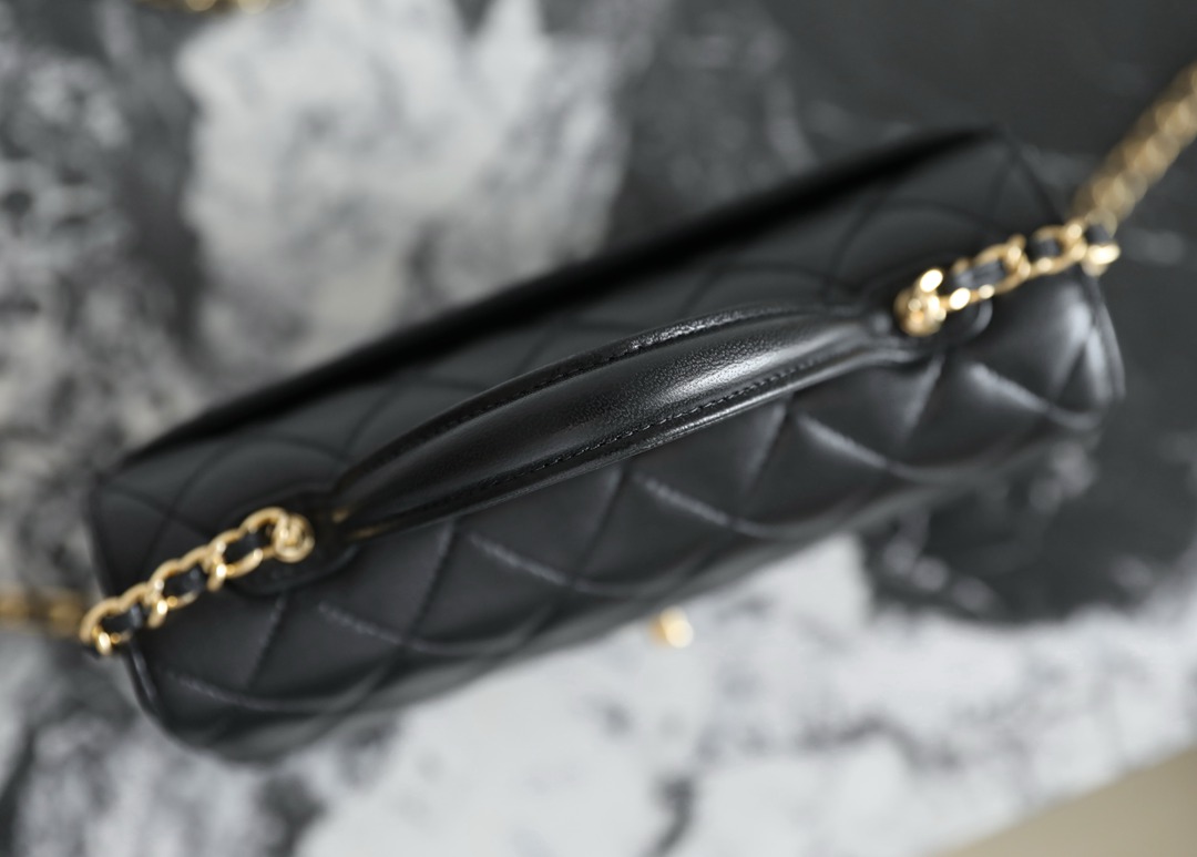 25B秋冬鉚釘Mini郵差包黑色_6