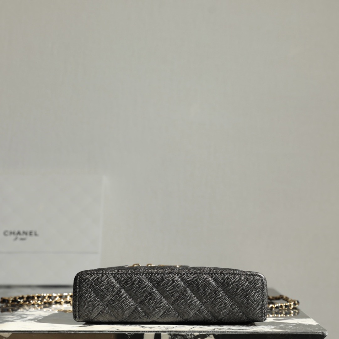 25C LP盒子手拿包黑色_2