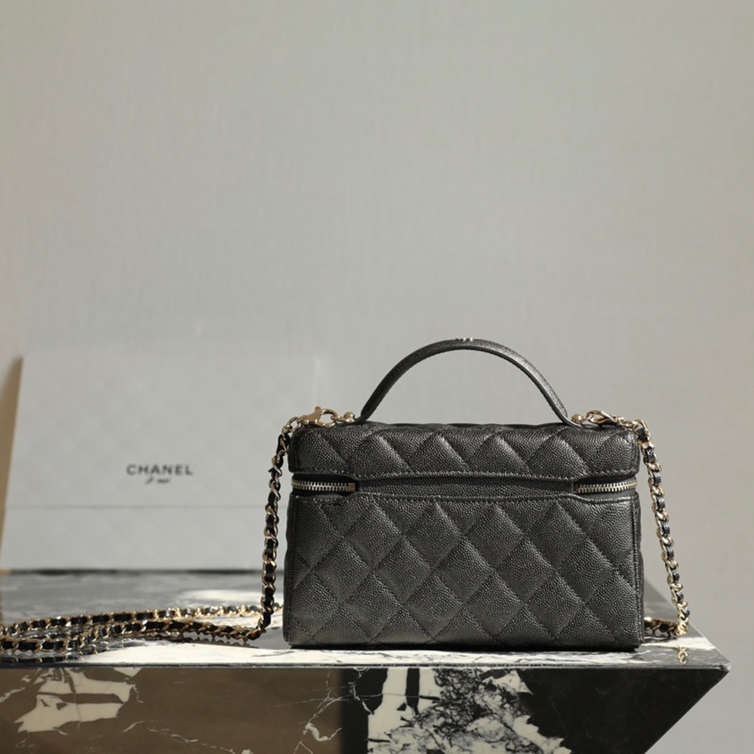 25C LP盒子手拿包黑色_4