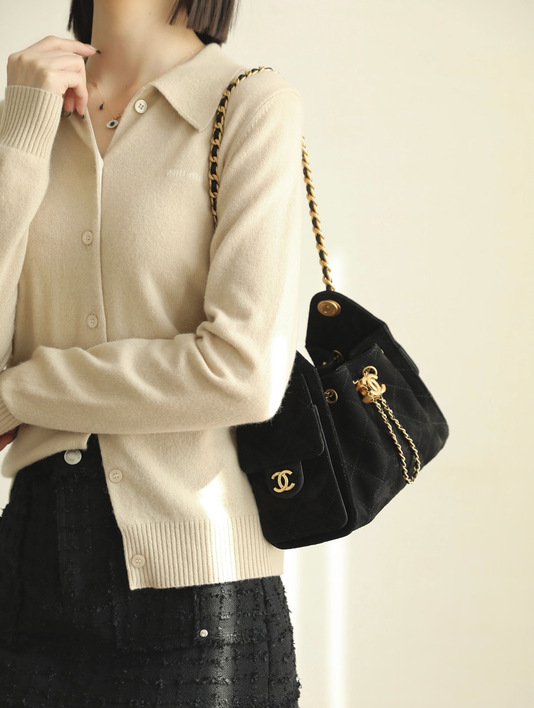 26C 25Bag Mini HandBag麂皮_9