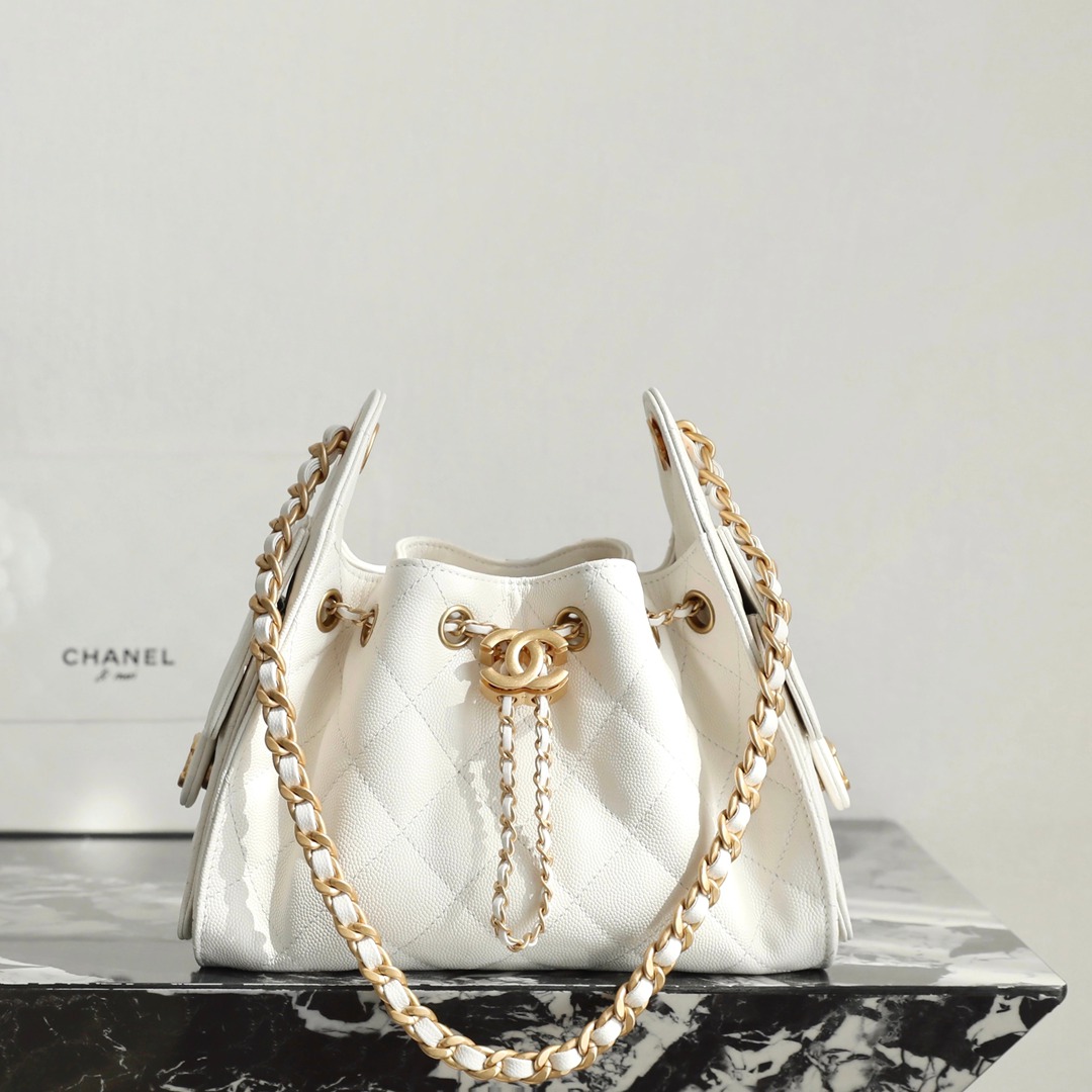 26C 25Bag Mini HandBag球紋白色_1