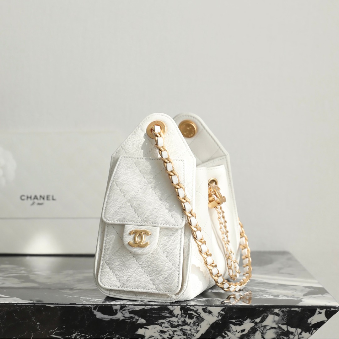 26C 25Bag Mini HandBag球紋白色_7