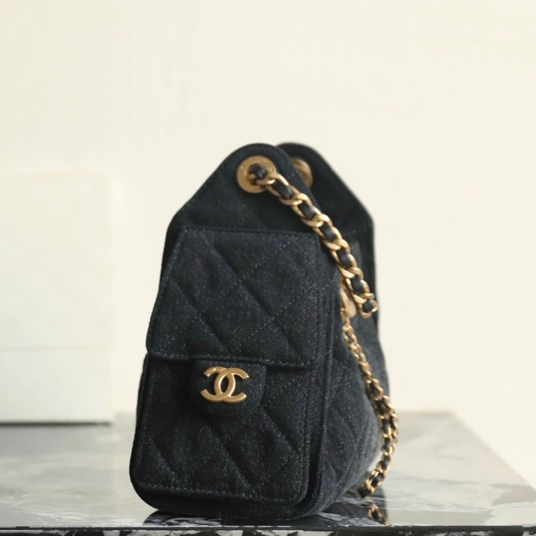 26P 25Bag Mini HandBag丹寧黑牛仔_3