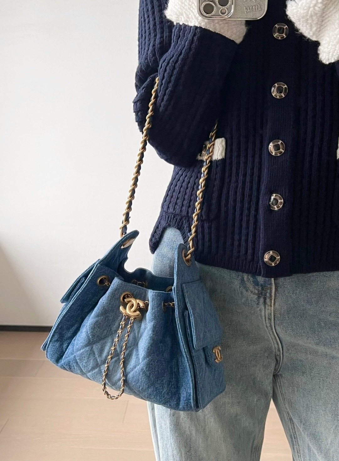 26P 25Bag Mini HandBag丹寧淺牛仔_11