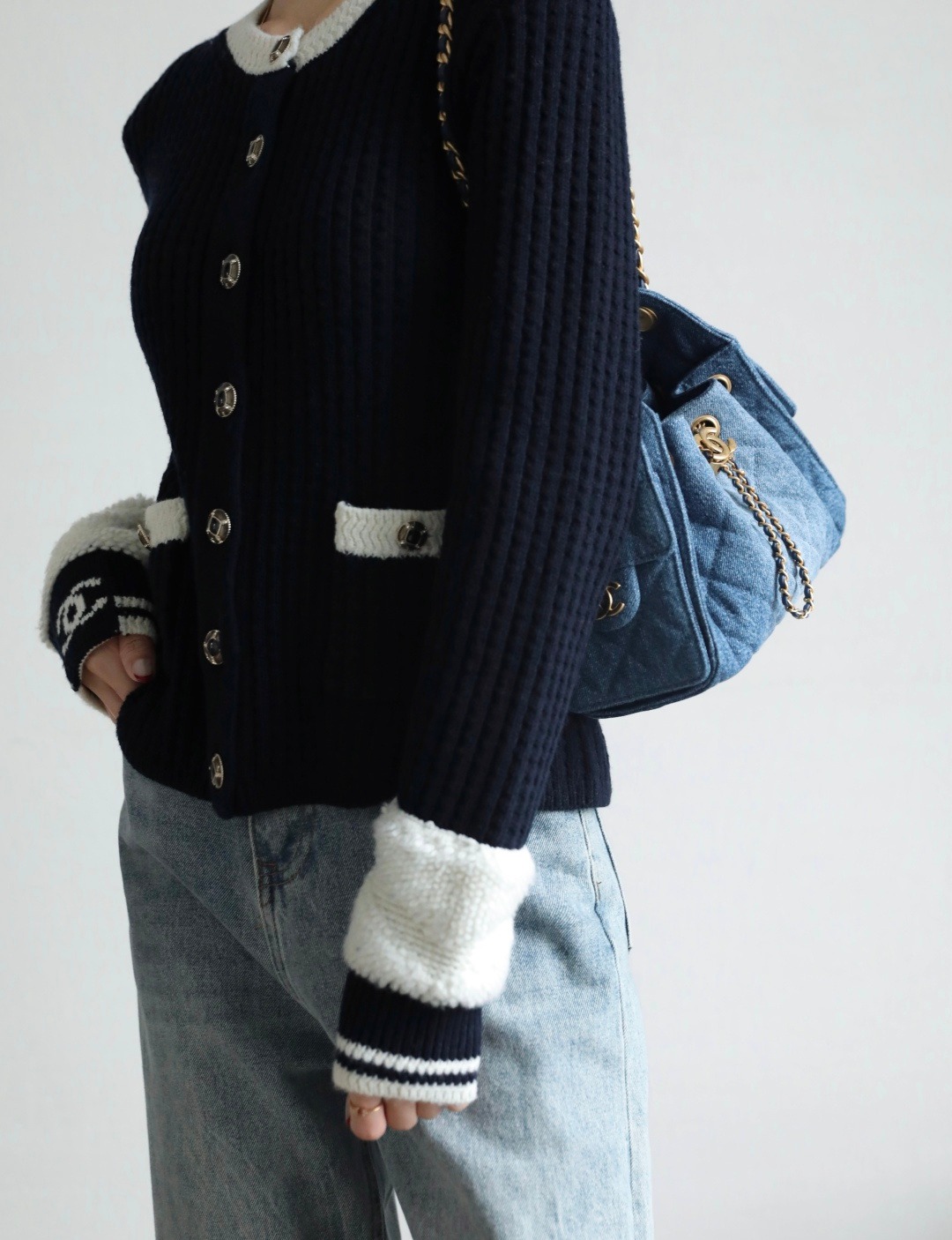 26P 25Bag Mini HandBag丹寧淺牛仔_9