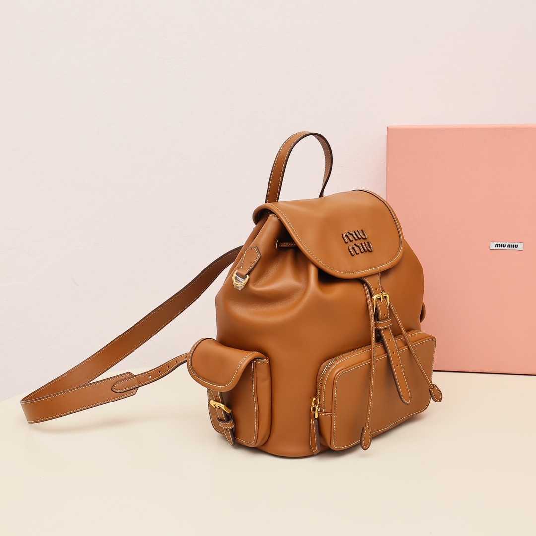 25雙肩包棕色小號_2