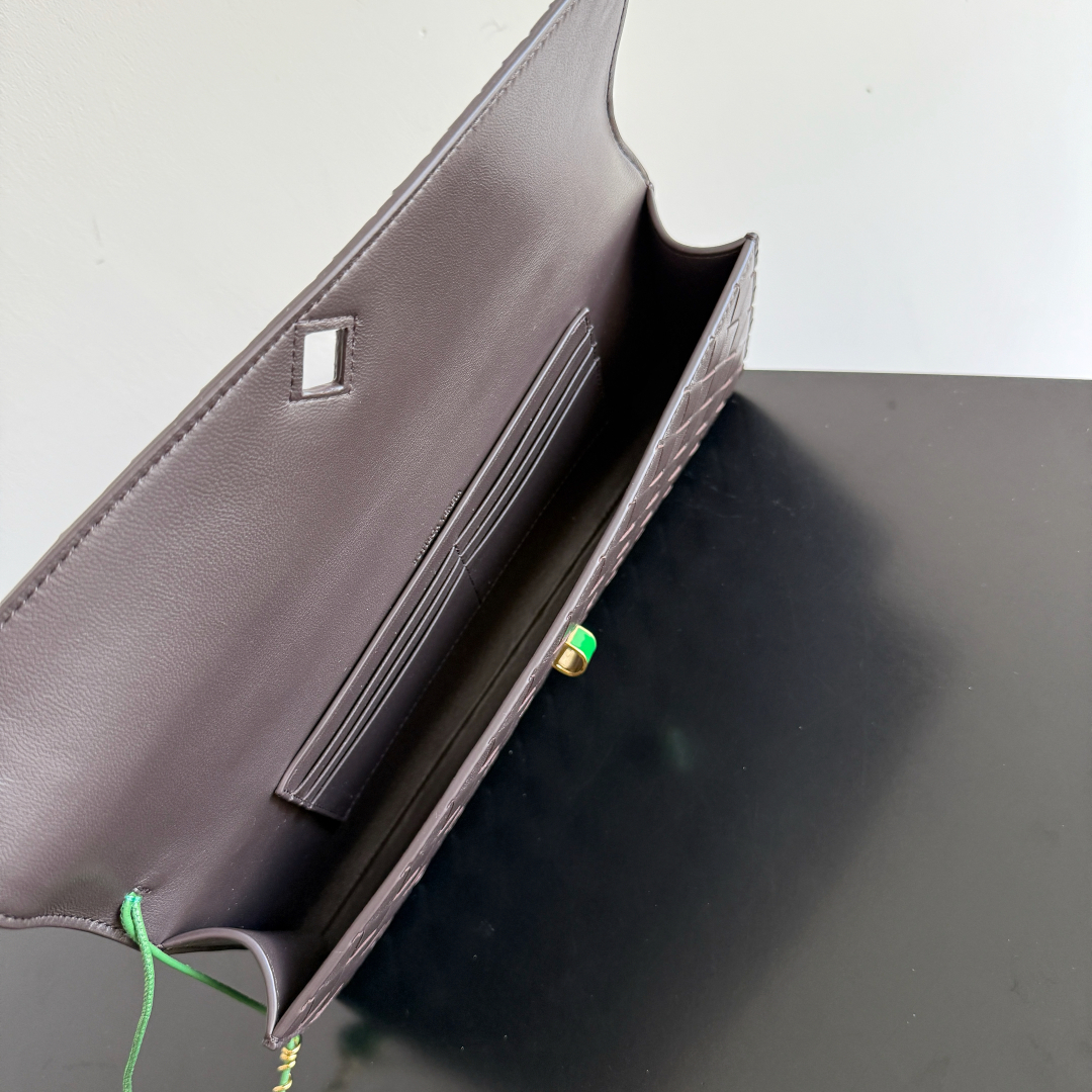 836810手拿包 黑棕色_10