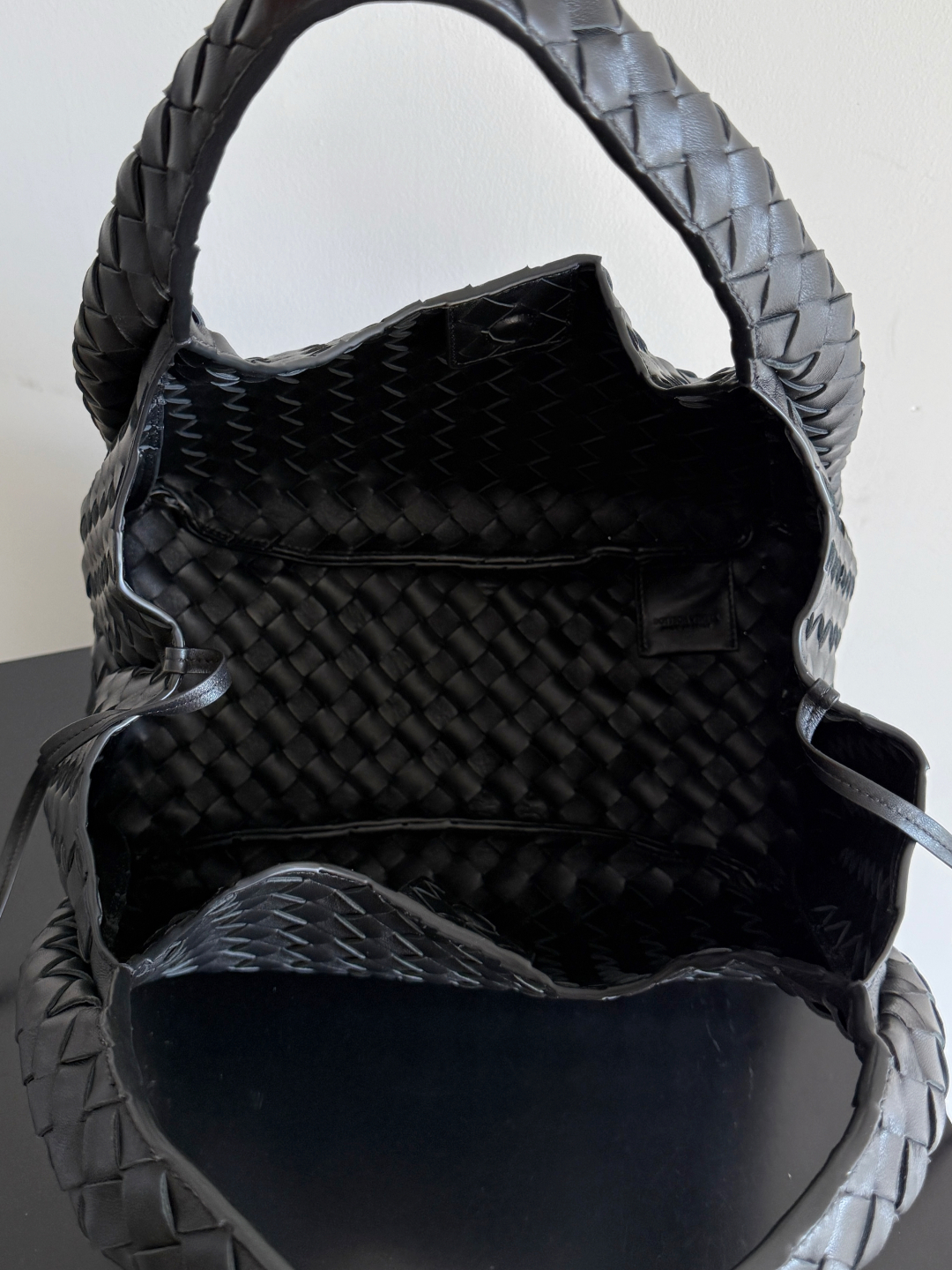 844249 Campana肩背包小號 黑色_8