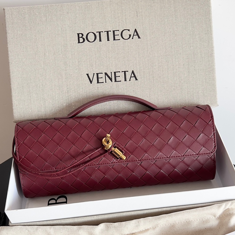 741511手拿晚宴包 酒紅色-新_1