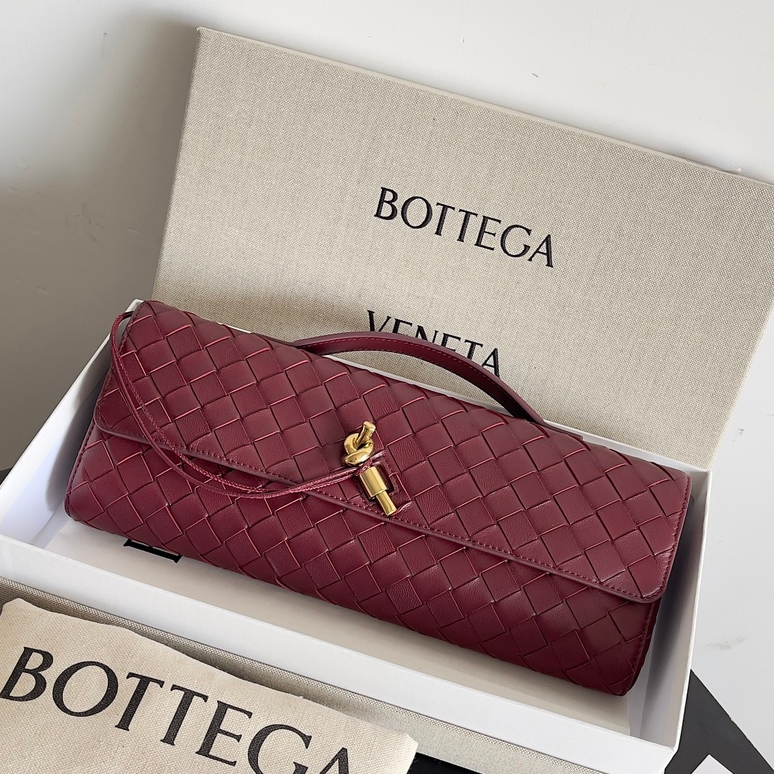 741511手拿晚宴包 酒紅色-新_1