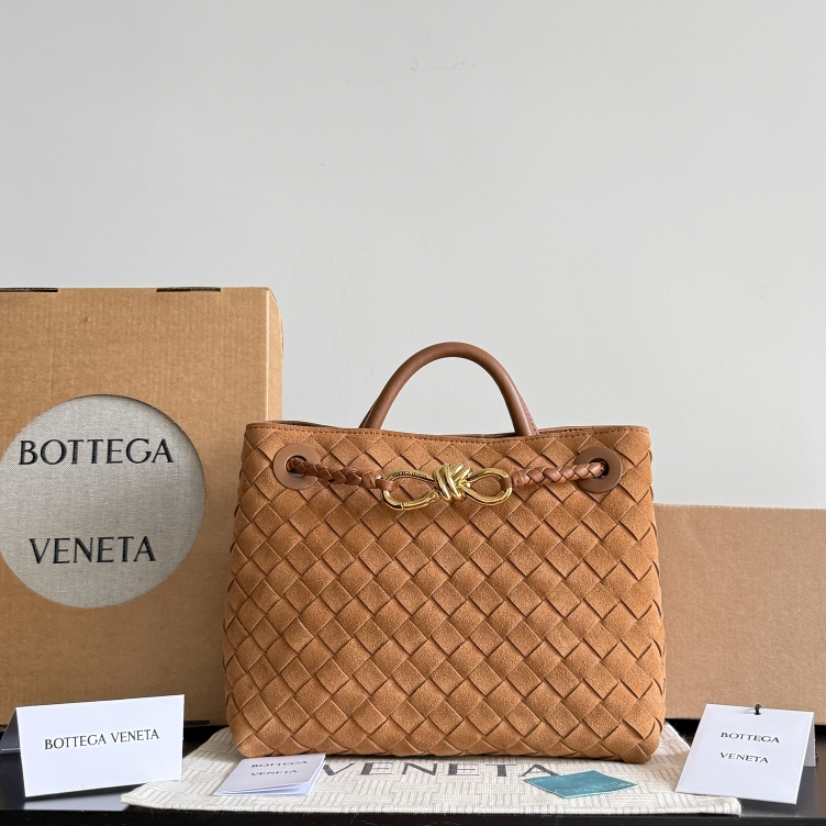 743568 Andiamo蝴蝶結小號 反絨琥珀棕_1