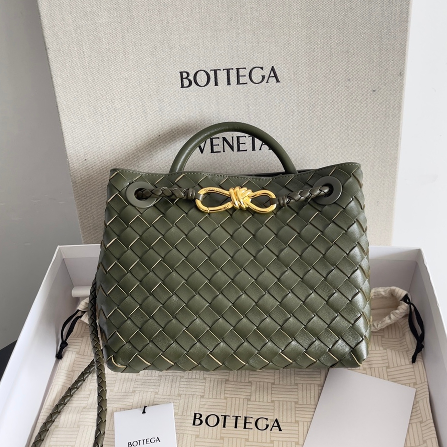 743568 Andiamo蝴蝶結小號 深卡其_1