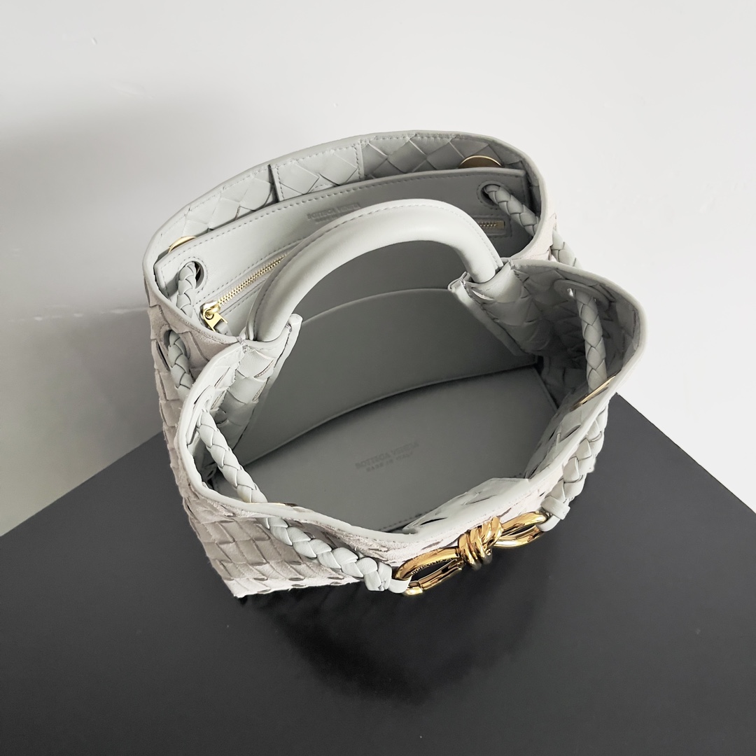 743568 Andiamo蝴蝶結小號 25cm反絨銀灰色_10