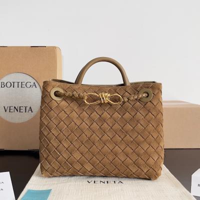 743568 Andiamo蝴蝶結小號 25cm反絨棕褐色