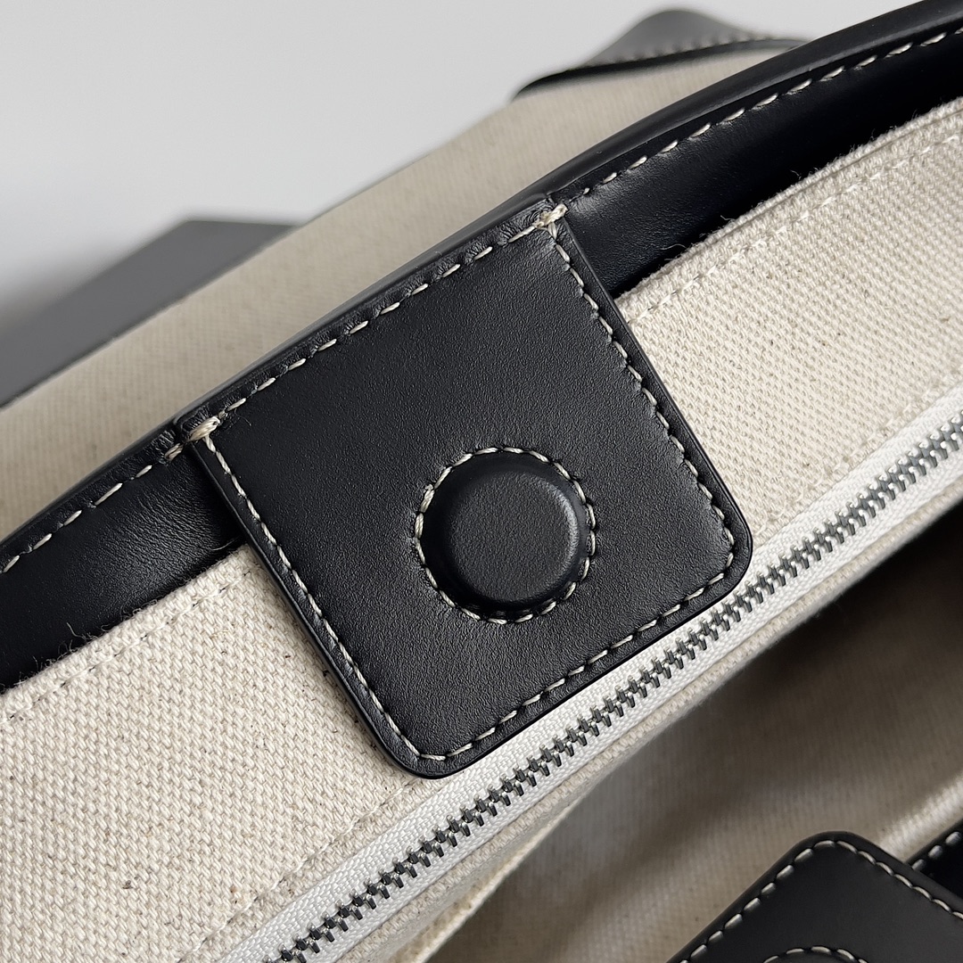 743568 Andiamo蝴蝶結小號 帆布銀扣_8