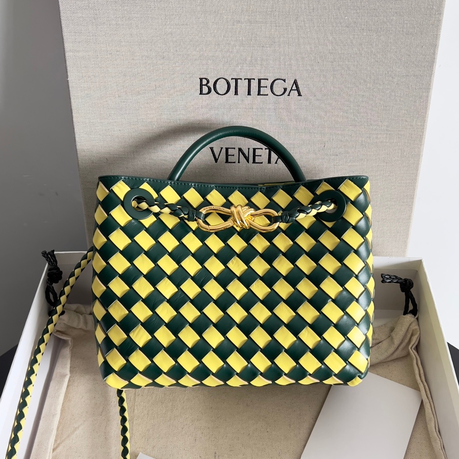 743568 Andiamo蝴蝶結小號 祖母綠/果凍黃色_1