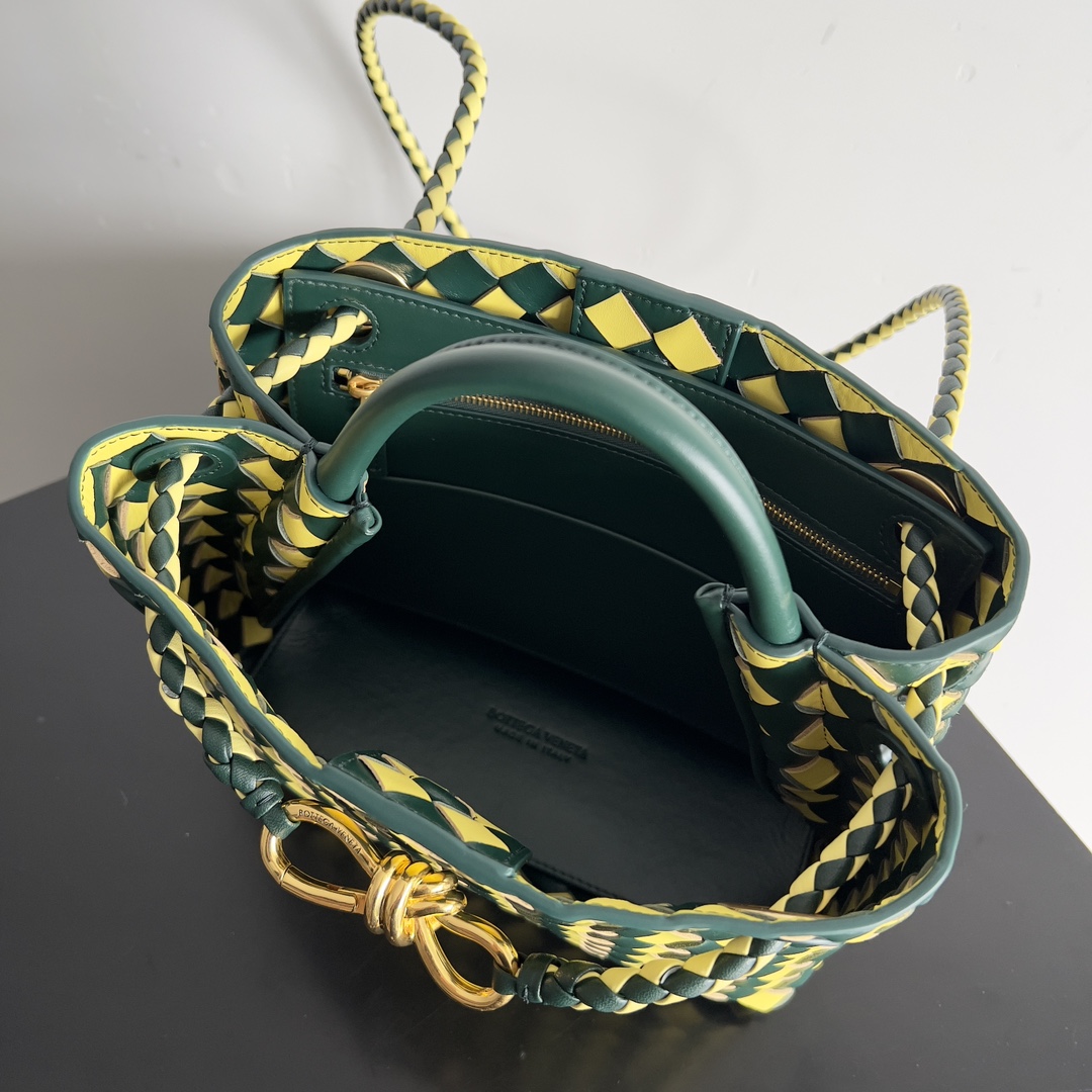 743568 Andiamo蝴蝶結小號 祖母綠/果凍黃色_10