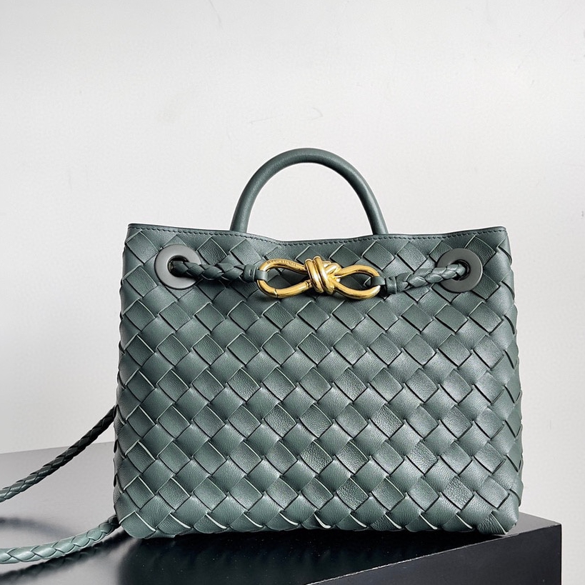 743568 Andiamo蝴蝶結小號 墨水綠_1