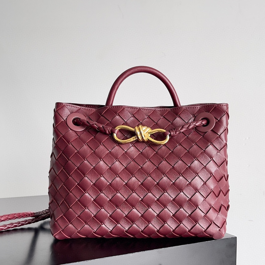 743568 Andiamo蝴蝶結小號 巴洛紅_1