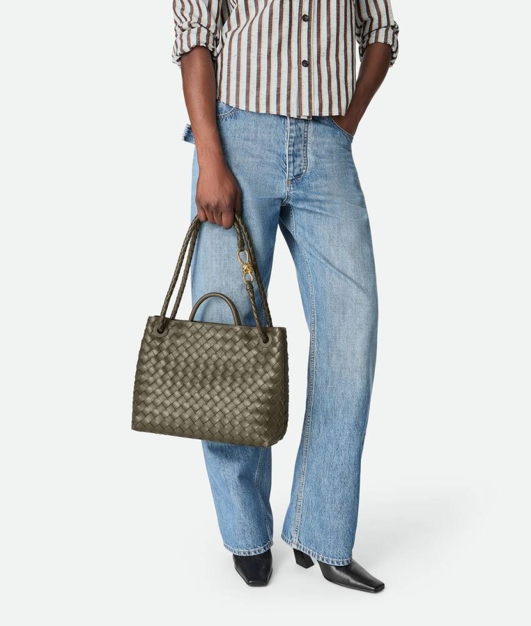 743572 Andiamo蝴蝶結中號 柏樹綠色_13