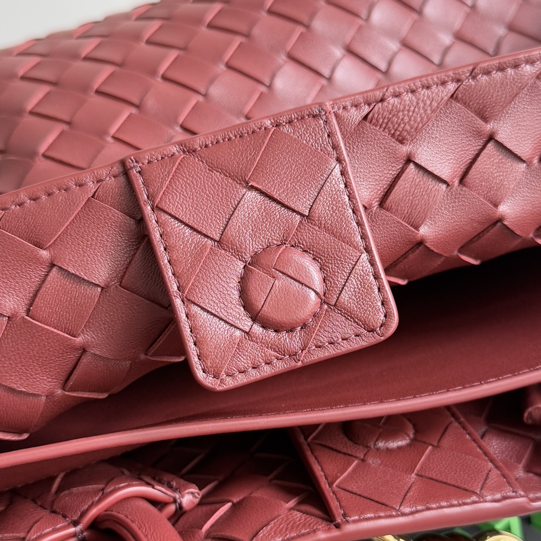 743572 Andiamo蝴蝶結中號 沙比利紅色_8