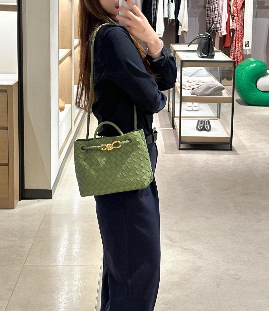 743572 Andiamo蝴蝶結中號 抹茶綠_11