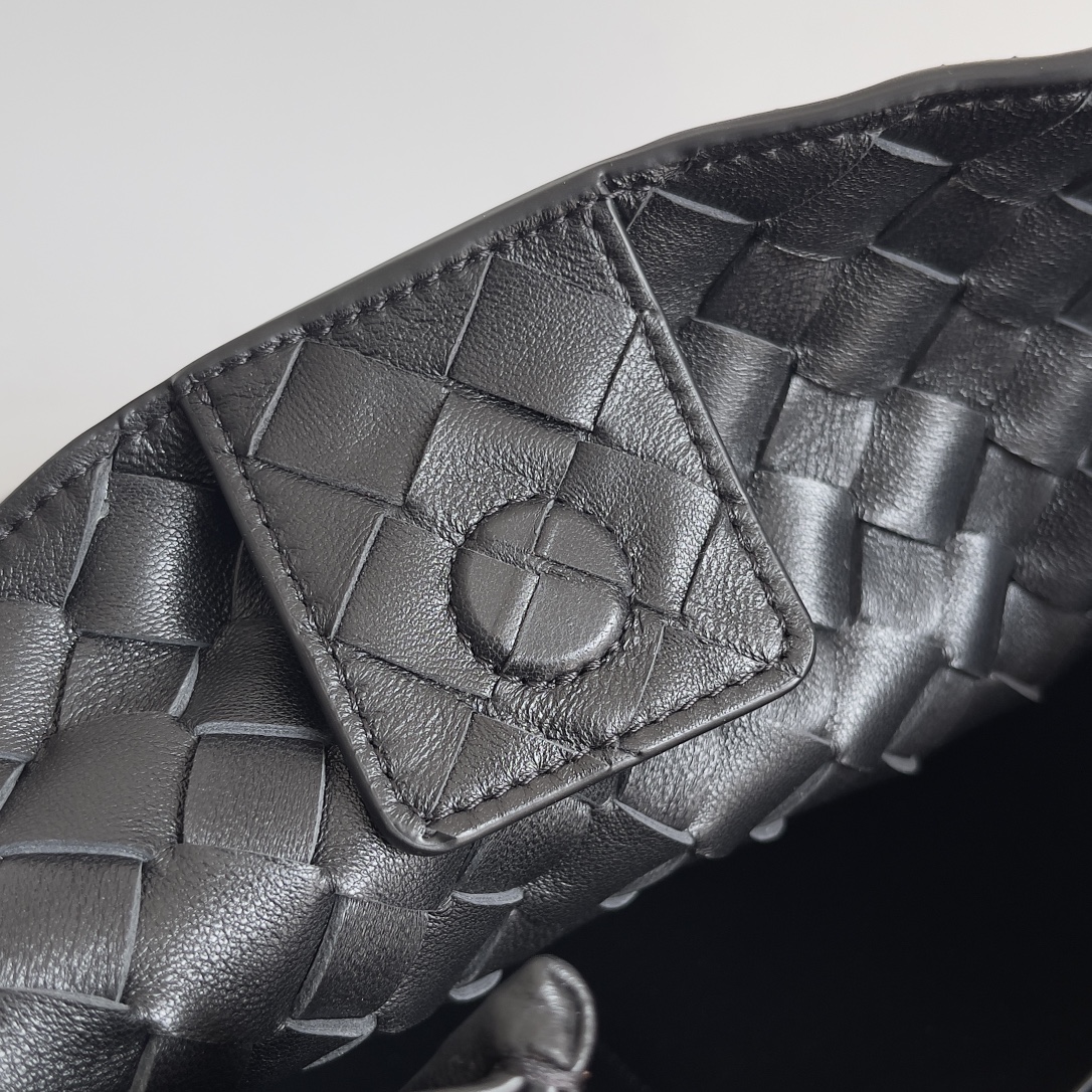 743572 Andiamo蝴蝶結中號 黑色銀_8