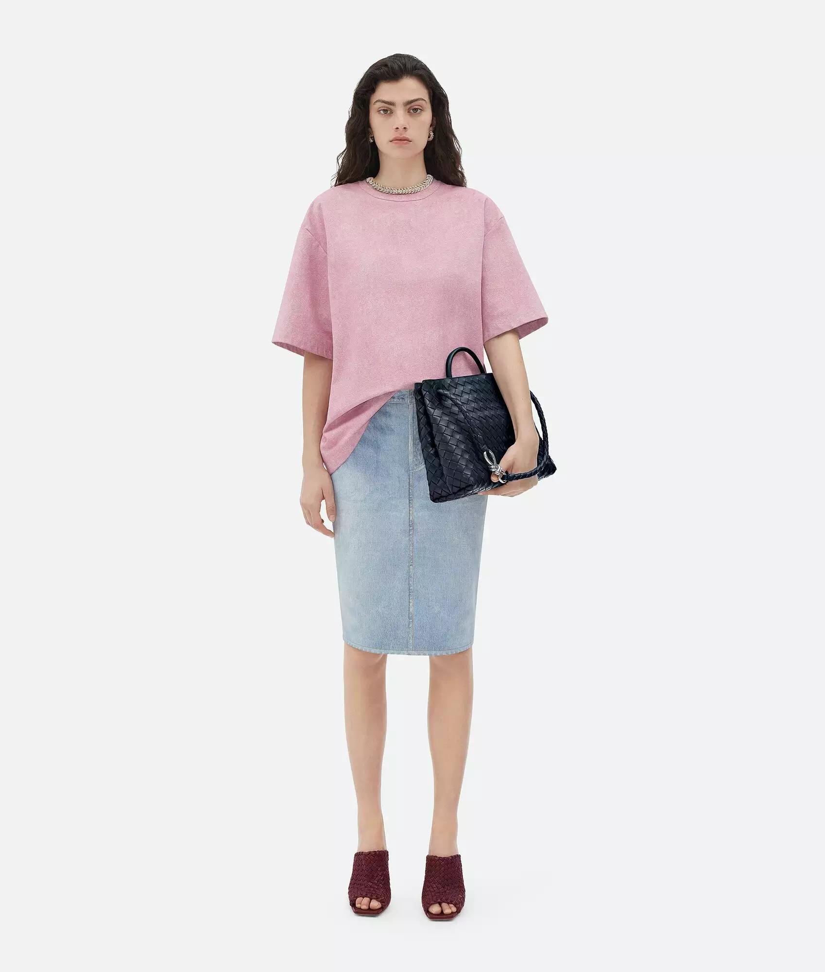 743572 Andiamo蝴蝶結中號 銀扣太空藍色_13