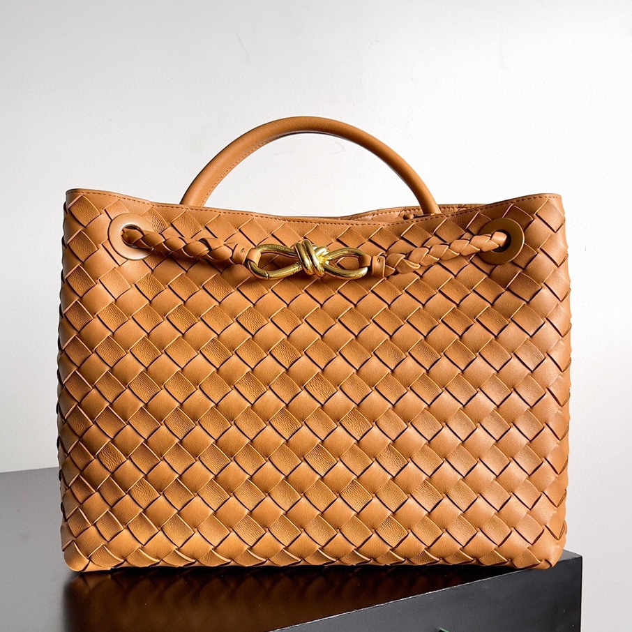 743572 Andiamo蝴蝶結中號 淺棕色_1