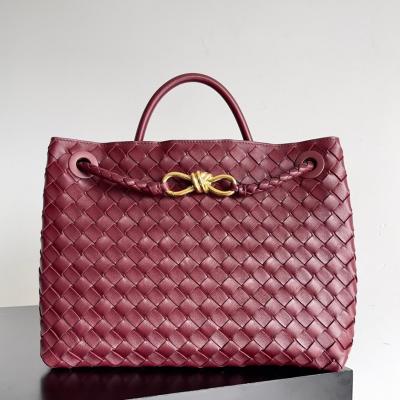 743572 Andiamo蝴蝶結中號 酒紅色