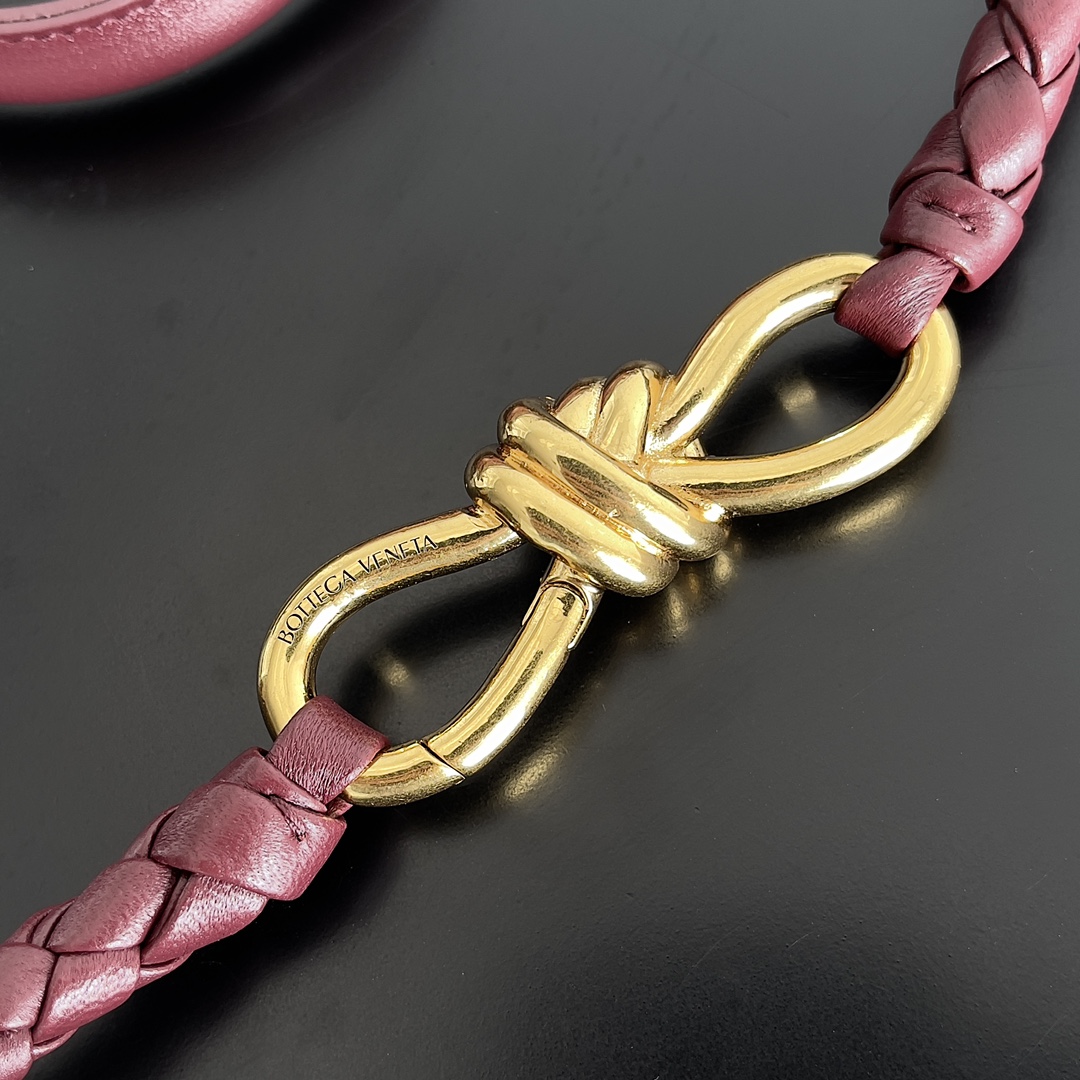 743572 Andiamo蝴蝶結中號 酒紅色_5