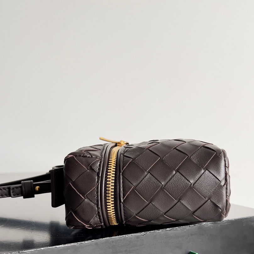 789109化妝包 黑棕色_3